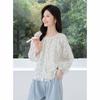 MOKANA Women's Long-Sleeve Shirt & Cropped Pants Set