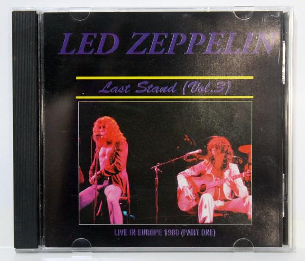 CD LED ZEPPELIN Last Stand Vol. 3 BAN028C Банан 1993 Австралия Скала Б/У