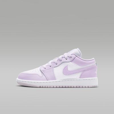 Jordan 1 Low Barely Grape Violet Mist (GS) 35.5