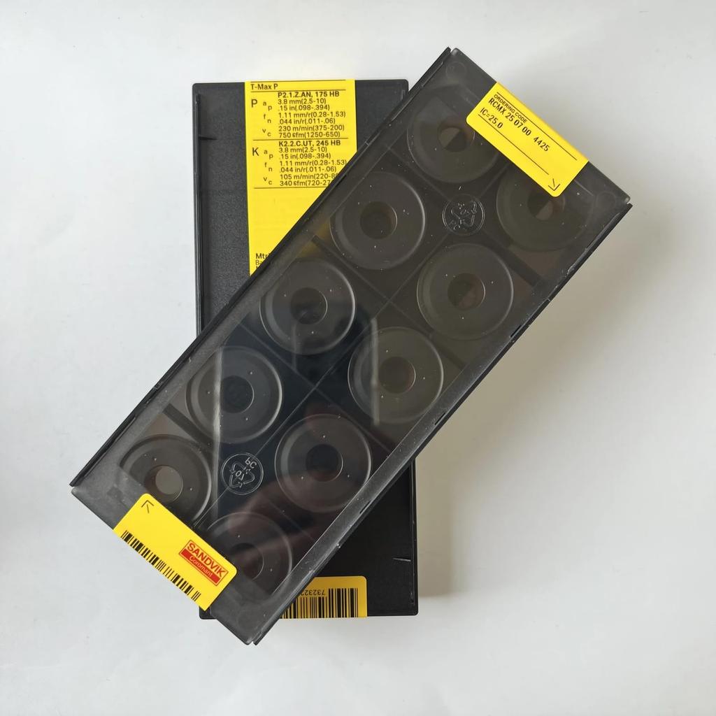 Original Sandvik / RCMX250700 4425 / CARBIDE CNC blade too 10 Pcs