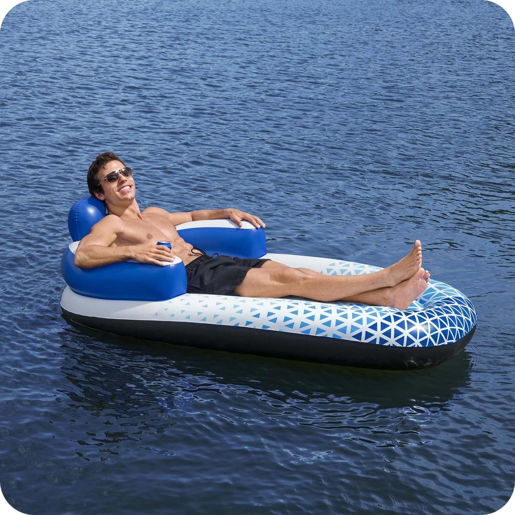 Indigo Wave Swimming Mattress Bestway 43533