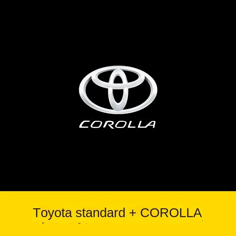 

2026 Новая Для Автомобиля Toyota Светодиодная HD Проекционная Лампа Приветствия Тень Логотипа Свет Для Toyota Avalon Mirai VVT-I 4WD Corolla