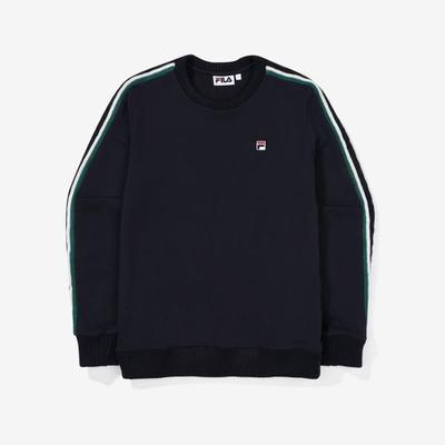 Fila F Box Collection Knit Detail Sweatshirt