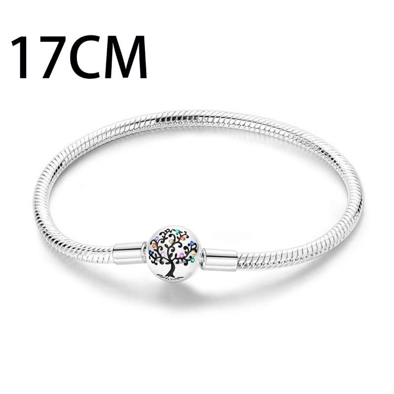 Original Metal Lucky Tree Of Life Charms Love Beads Safety Chain Pendants Fit Bangle Necklace Make your own Accessory Gift Elegant Fashion Beautiful