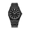 Men's Quartz Watch, Twelve-Sided Matte Black Stainless Steel Case, Unique and Trendy Starry Dial Design with a Small-Scale Desig