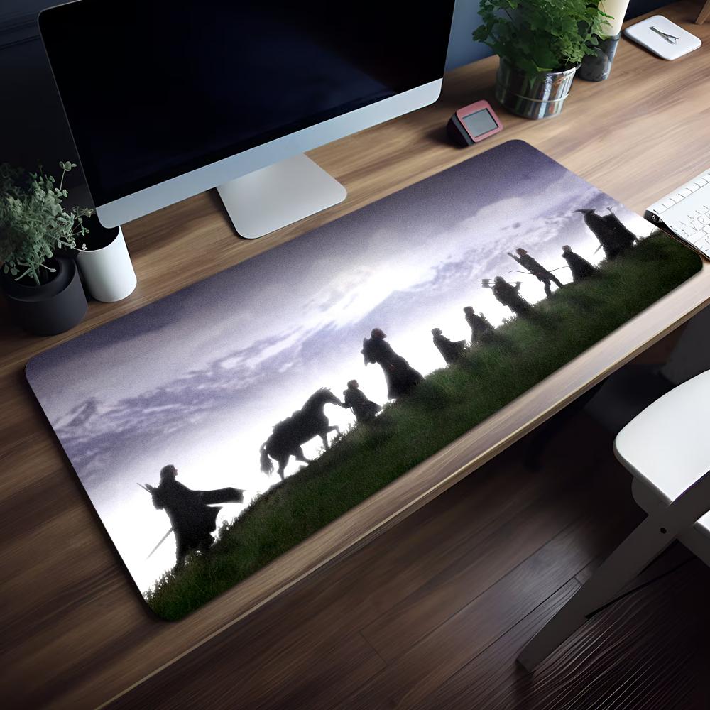 Map The LLord Rings MMiddle Earth Mouse Pad Nonslip Thickened Large Writing Lockedge Office Student Gaming Cushion MousePad