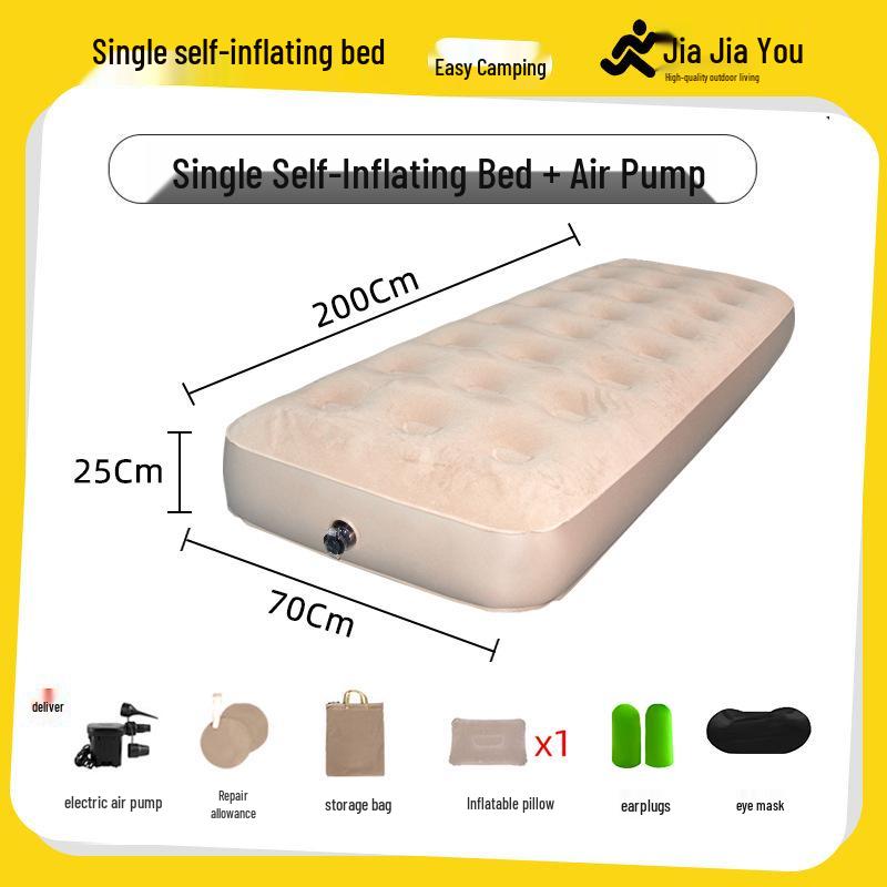 Portable Inflatable Air Mattress for Camping and Home Use