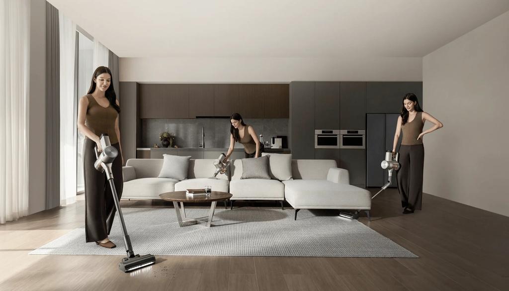 Xiaomi G30 Max vertical vacuum cleaner 280AW Gray