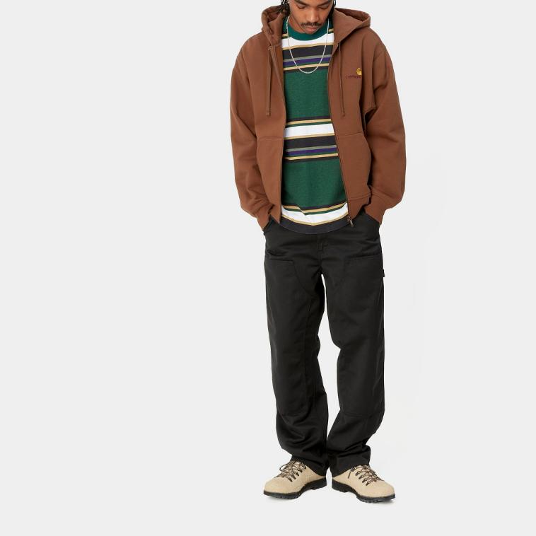 Carhartt WIP Double Knee High-Waist Straight-Leg Trousers I032963-89-02
