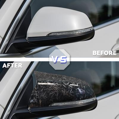 Rearview Mirror Cover Cap Door Wing Mirror Cover Cap For BMW X1 F48 X2 F39 Z4 G29 2GT F45 F46 F52 F40 Toyota Supra