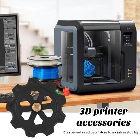 

Регулируемая гайка для подогрева стола для 3D-принтера, регулируемая гайка для горячей кровати, ручная выравнивающая гайка CR10, запасные части для 3D-принтера, аксессуары чёрный