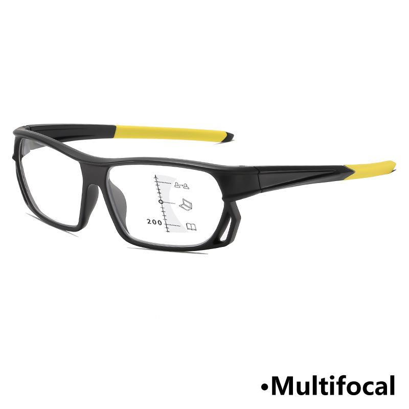 Sports Photochromic Multifocal Reading Glasses Blue Light Protection Glasses For Far And Near Distances Hd Presbyopia Glasses