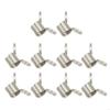 10 Pcs Handy Bead Stopper Bead Wire Ends Fasteners Set for Jewelry Making Creative Bead Line End to Prevent Beads from Falling