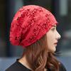 Women's Summer Lace Slouchy Hat - Breathable, Stylish, Thin White Hair Cover