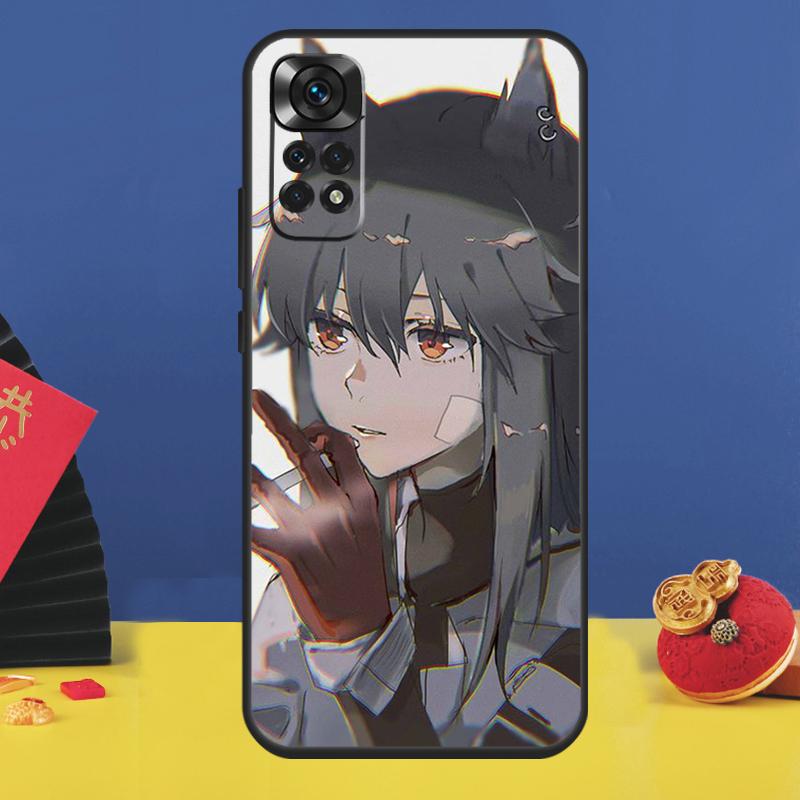 Texas Arknights Phone Case For Xiaomi Redmi Note 11 Pro Note 10 Pro 12 8 9 Pro 9S 10S 11S 12C 9C 10C Funda