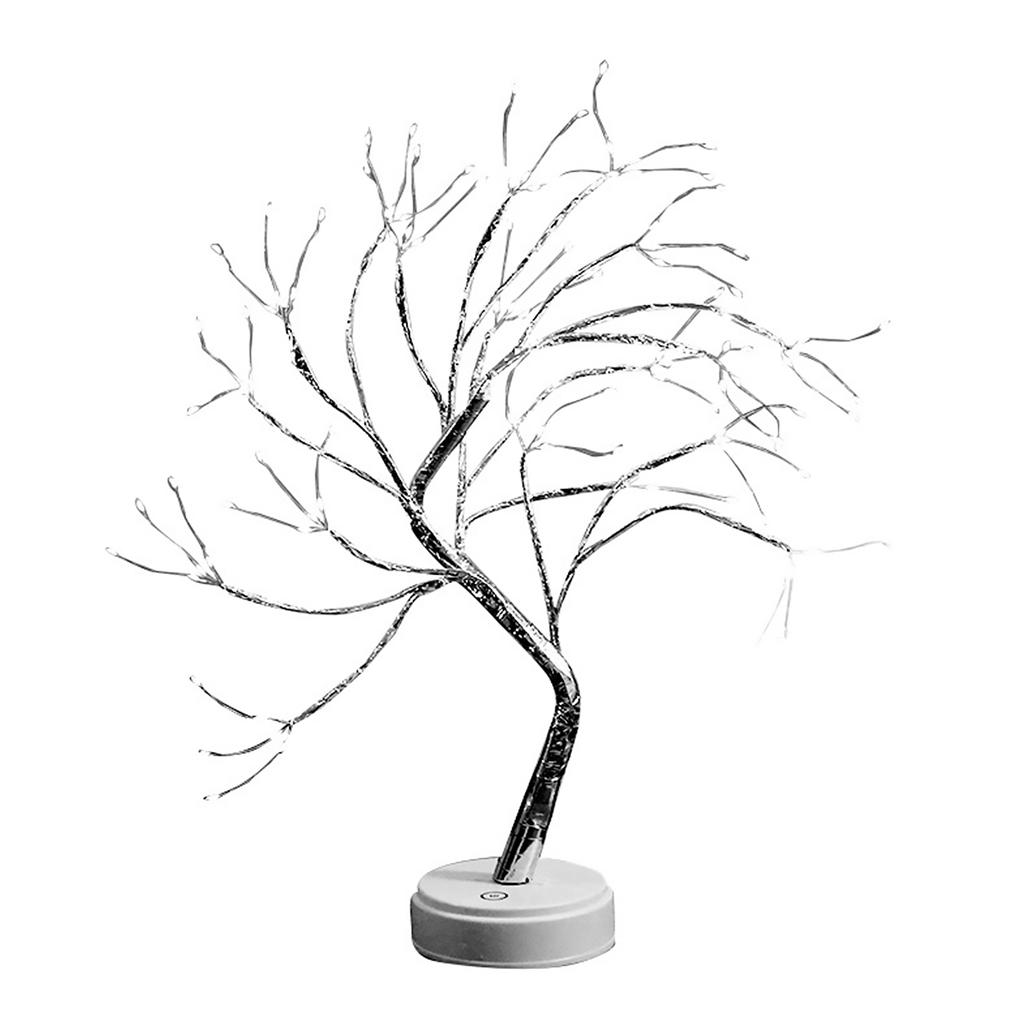 20 Inch Tabletop Bonsai Tree Light, Touch Switch 108 LED Lamp, Copper Wire Light