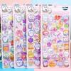 4pcs Cute Cartoon Fun 3d Stickers Chiikawa Stickers Decorate Water Bottles Notebooks Home Decoration Children'S Holiday Gifts
