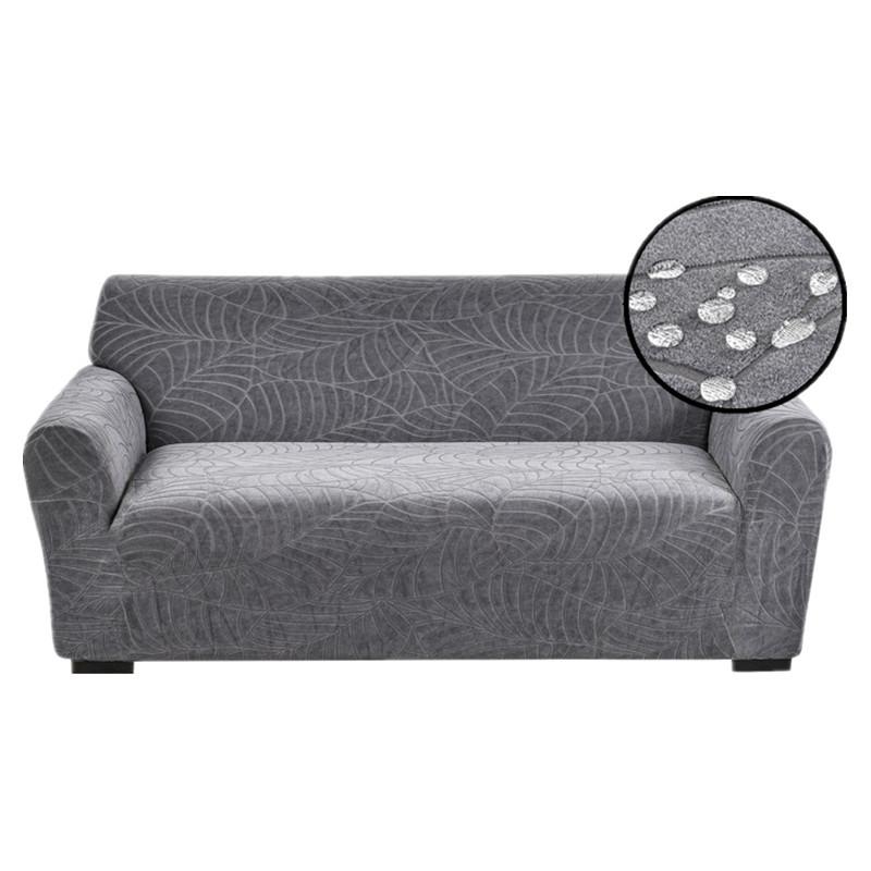 

Premium Winter Warm Jacquard Sofa Cover Durable Full Coverage Couch Cover Thermal Elastic Seat Protector 1 SEAT