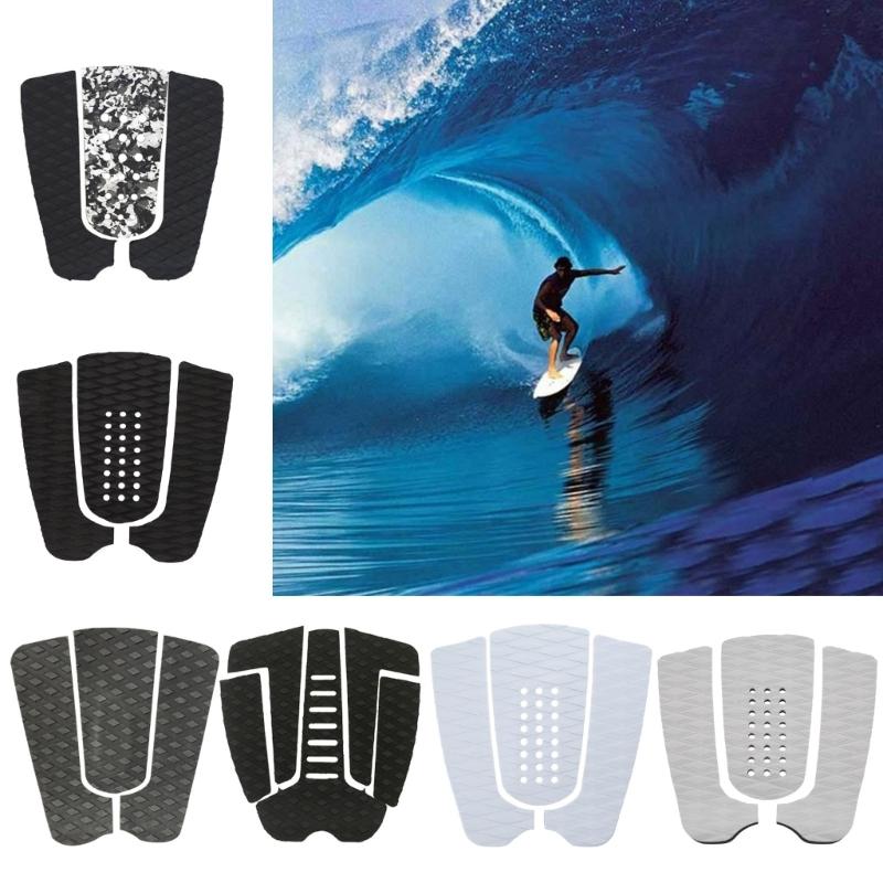 Traktionspads Surfbrett Deck Fußtraktionspad für Softboard, SUP-Board, Skimboard Professionelles Surfbrett Heckpad Set