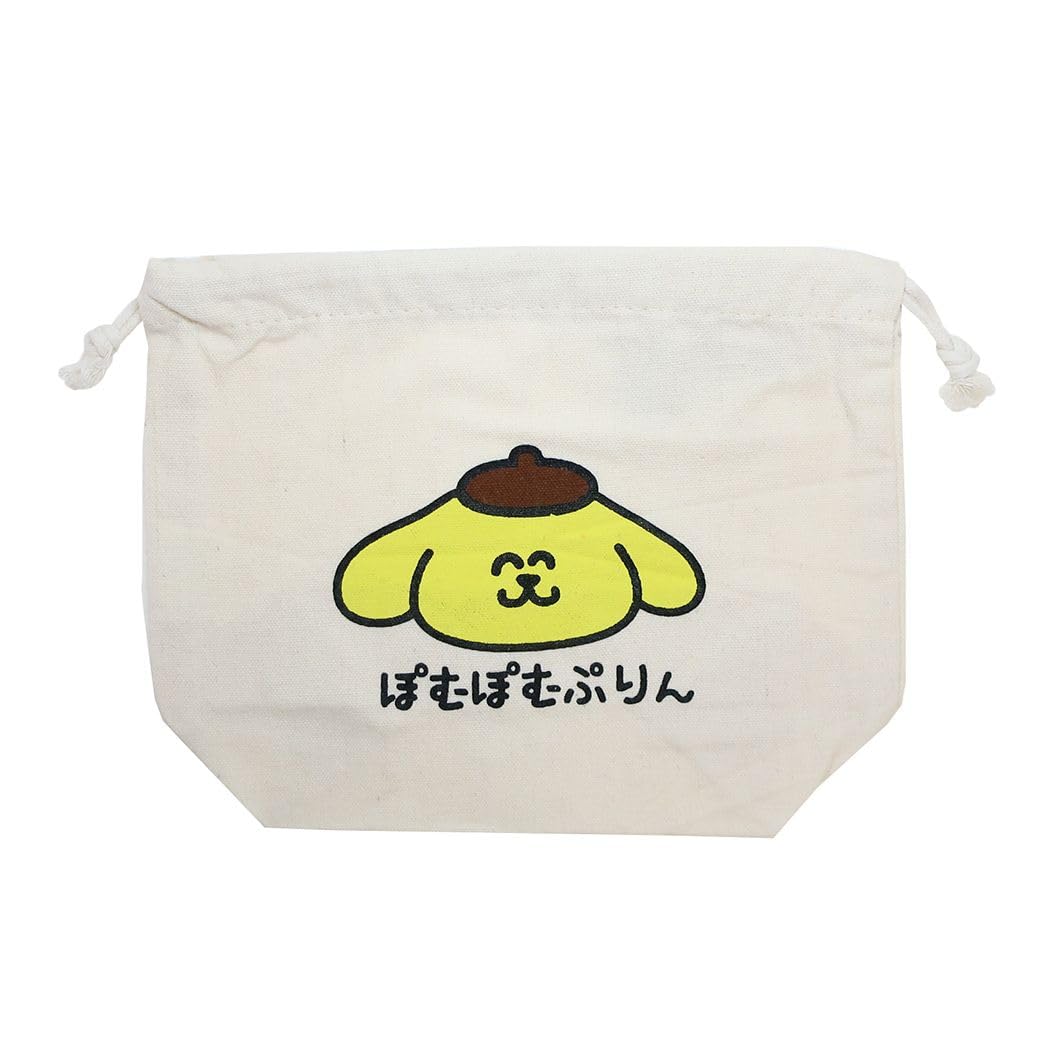 

Pompompurin Kinchaku мешочек с x персонажами Sanrio Sanrio [мешок на шнурке] ластовица/ящик