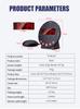 Modern Electronic Alarm Clock with Vibration Reminder for Deaf Digital Display for Phone Call Reception