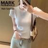 Mark Fairwhale Women's Slim Fit Cotton Short Sleeve T-Shirt
