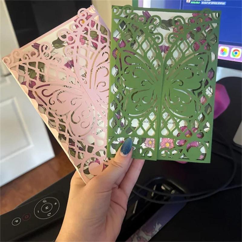 Butterfly Die Cut Heavy Duty Metal Embossing Stencils Carbon Steel Cutting Dies for Card Making Scrapbooking Art Craft