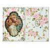 Romantic Rose Girl Series Retro Style High Value Hard Shell Portable Magnetic Notebook