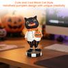 Halloween Kürbis Halten Dekorationsfigur für Dekoration