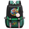 Super Printed Usb Teen Student School Bag Men'S And Women'S Casual Webbing Flip Backpack
