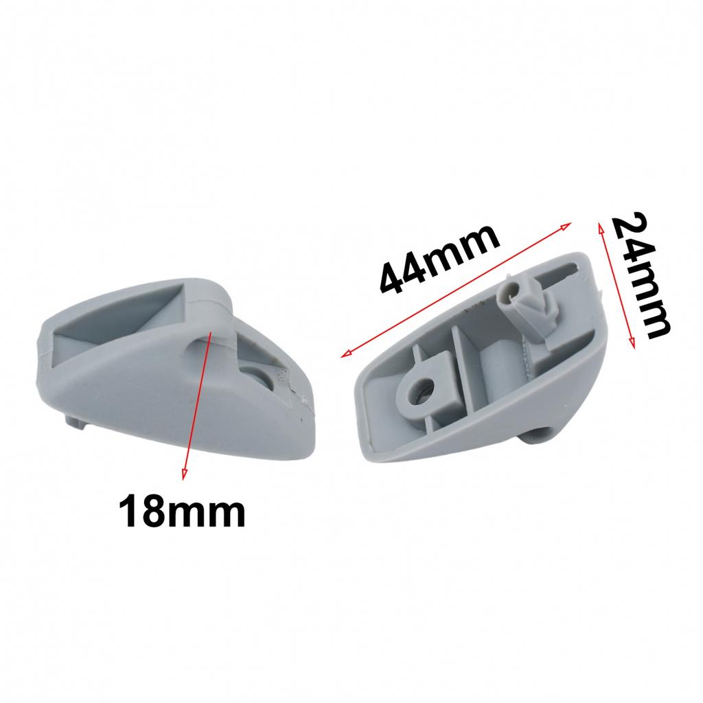 Easy Installation Sun Visor Clip Gray Hook Brand New