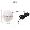 Baseball-Trainer Softball-Schwungtrainer Übungsgeräte Elastische Schnur Rückprall Bouncy Balls Tragbar Softball-Schlaghilfen