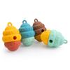 New honeycomb pet silicone slow feeding tray, cat and dog multi-functional bite-resistant silicone pet supplies