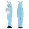 Osterhasen-Outfit für Kinder Weiches Polyester Ausführungskleidung Mit Halsaccessoire Für Bühnenauftritte Und Feiern