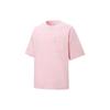 Puma MMQ T Shirts Unisex Pink Crew Neck Moderate Straight Fit 534670-16