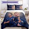 Cristiano Ronaldo Tištěné povlečení 3dílná sada Útulná prodyšná sada přehozů na postel jako dárek k nastěhování na svátek