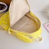 Cute schoolbag junior high school girls high value niche style college students design sense travel shoulders