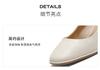 Belle Retro Fashion Mary Jane Shoes Women's 2025 Autumn New Leather Coarse Heel Tall Single Shoes
