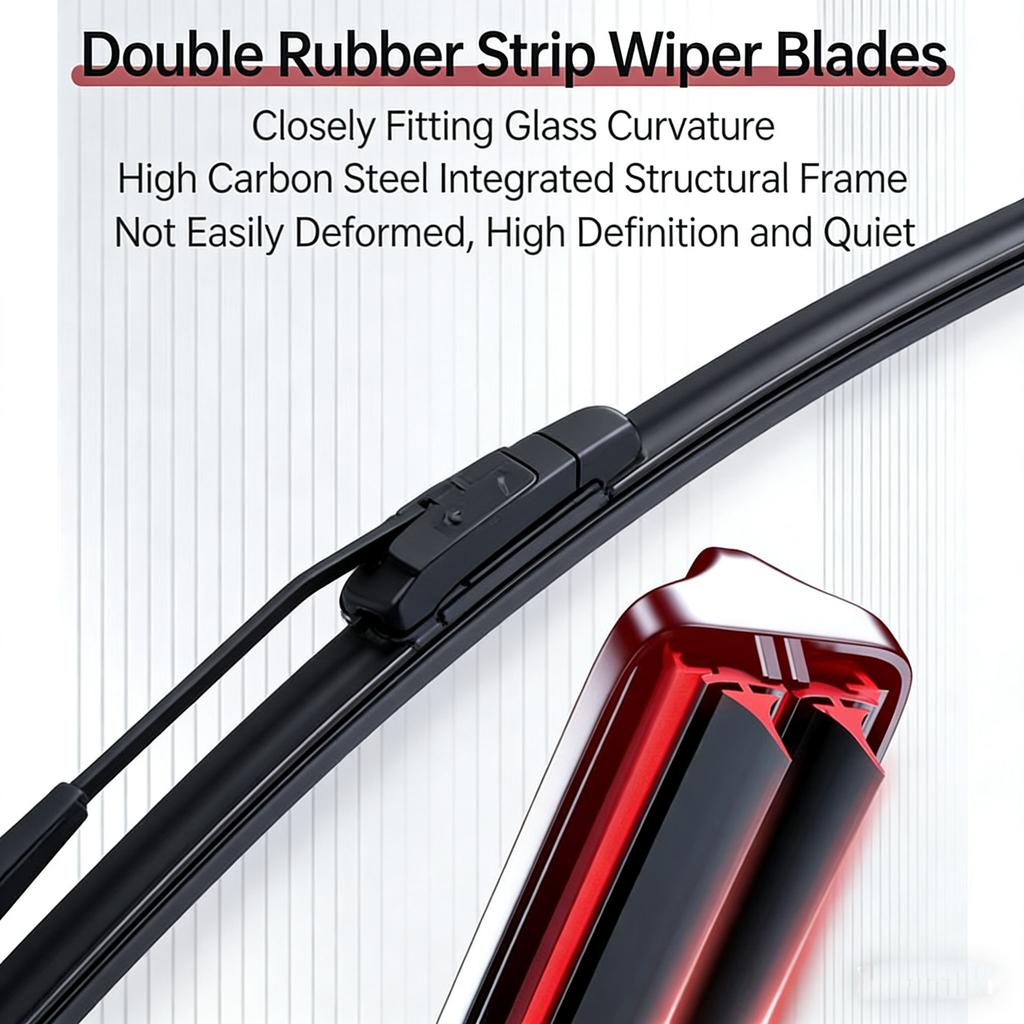 Suitable for BMW X3 2004-2010 22-inch + 20-inch U-shaped Wiper