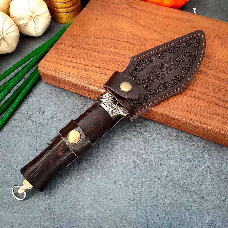 Kitchen Knives Butcher Boning Knife Stainless Steel Meat Vegetable Knife Household Meat Cleaver Multi-Purpose Forged Knife