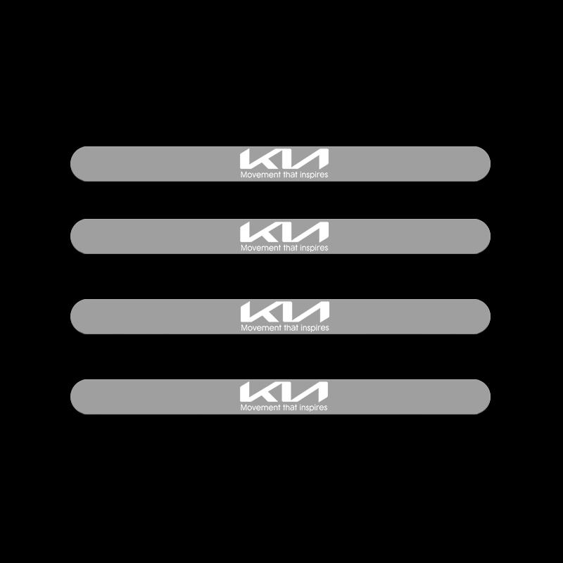 4pcs Car Door Handle Protector Stickers Vinyl Anti-Scratch Protection Auto Film For KIA Rio Ceed Sportage Cerato Soul Sorento