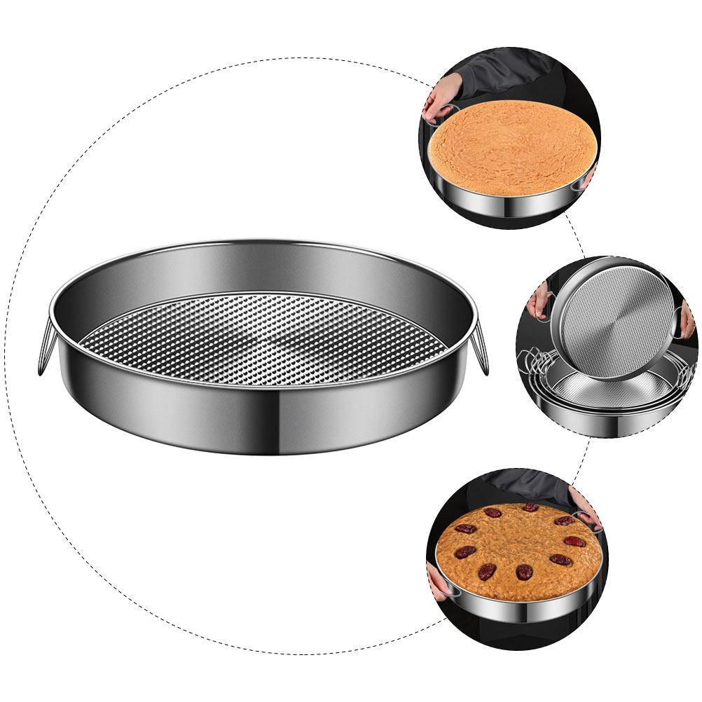 Stainless Steel Food Steaming Plate Steamer Tray Pot Steamer Basket Kitchen Steaming Rack Insert for Vegetables Fish Crab