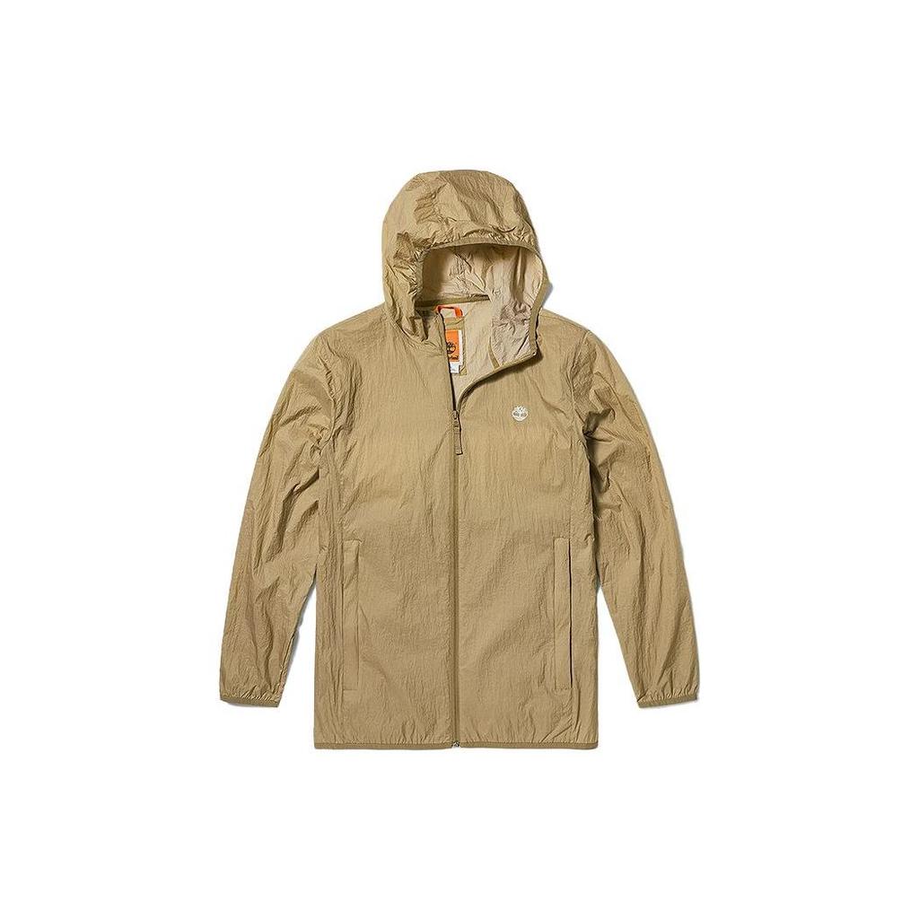 Timberland Khaki Hooded Outdoor Windproof Jacket A5PX6-918