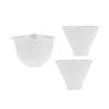 Tatara Houhin Shibori White Dishwasher Made In 230466 Teapot, Teapot, Teapot, Porcelain, Washable, Safe, Japan,