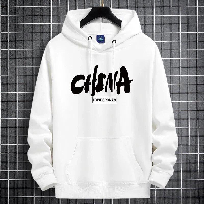 Men's Thickened Velvet Hoodie - Heavyweight Autumn/Winter Style, Warm Youth Trend, Couple Jacket