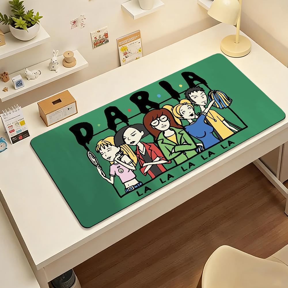 Cartoon DDaria Scene Comedy Funny Mouse Pad Nonslip Desk Mat PC Laptop Accessories Office Keyboard Large Gamers Decoracion
