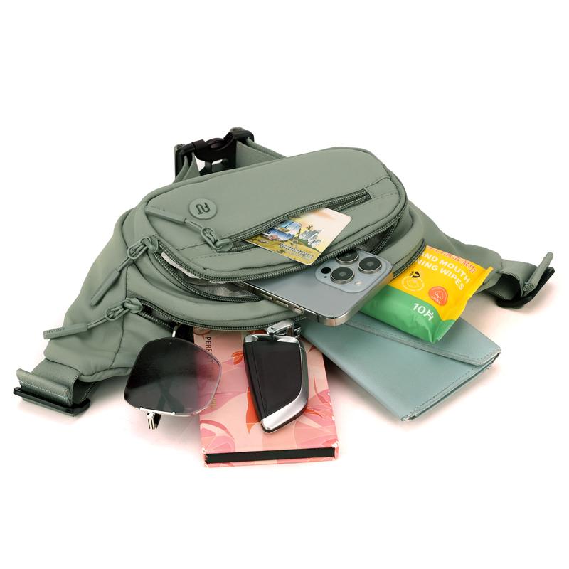 Waist Bag Women's Bag Crossbody Bag Lightweight Waterproof Chest Bag