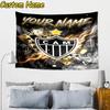 Custom Name Atletico Mineiro Hanging Tapestry Background Tapestry for Bedroom Living Room Dorm,Home Party Wall Decoration,Fan Gifts