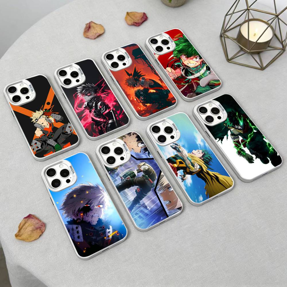 Katsuki Bakugo-Hero Academia Phone Case For IPhone 16 17 15 14 12 13 Pro Max Black Color Shockproof Cover