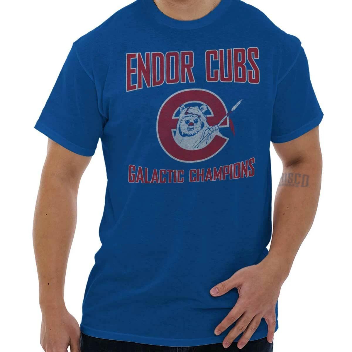 Space Movie Endor Clubs Galactic Champions Womens or Mens Crewneck T Shirt Tee XXL